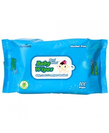 BABY WIPES 100CT UNSCENTED "DORI DORI" MADE IN KOREA